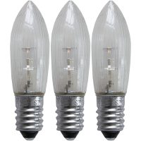 Reservlampa 3-pack Sparebulb Universal LED Transparent Star Trading
