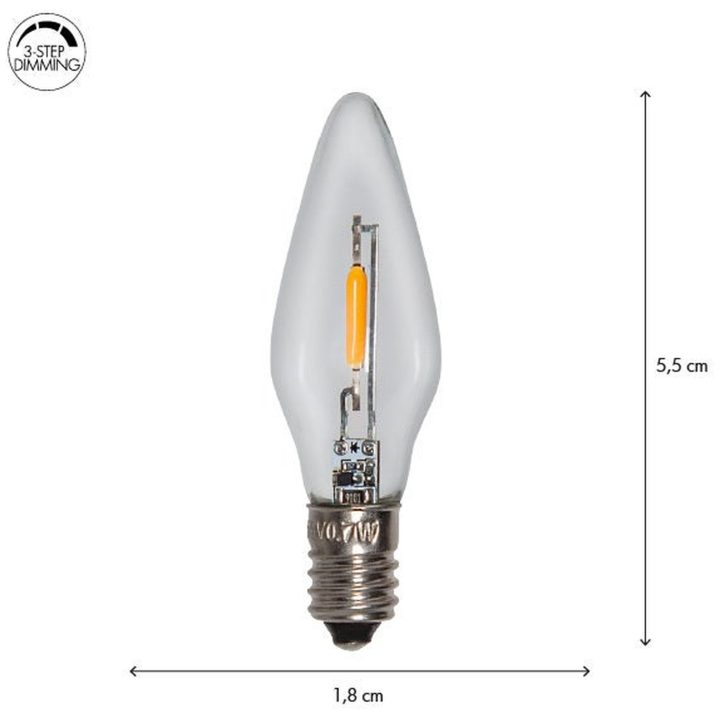 Reservlampa 5-pack Spare Bulb 3-step Universal LED STAR TRADING – bild 3