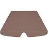 Reservtak för hammock brun vidaXL 150/130 x 105/70 cm – miniatyr 4