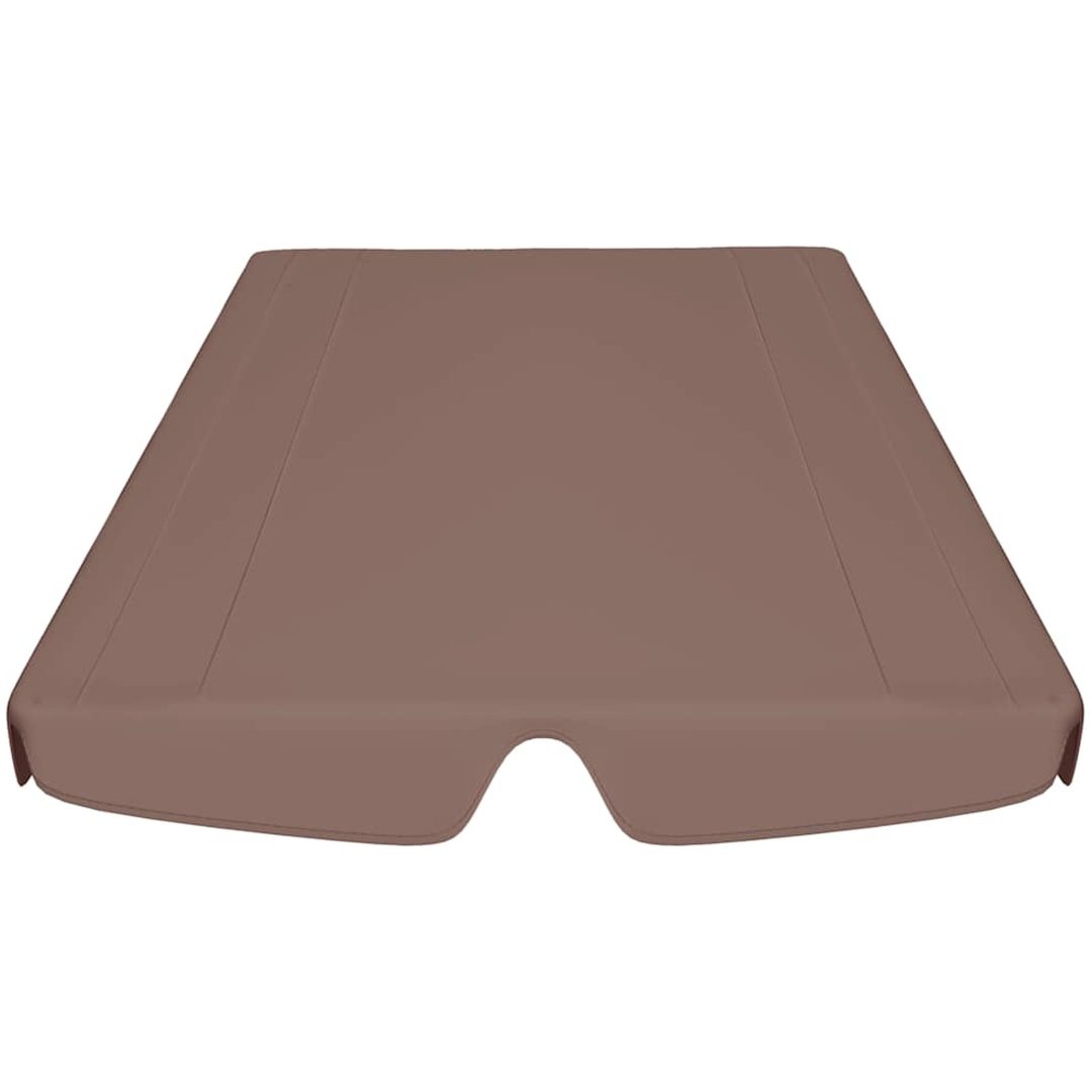 Reservtak för hammock brun vidaXL 150/130 x 105/70 cm – bild 4