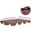Reservtak för hammock brun vidaXL 150/130 x 105/70 cm – miniatyr 6