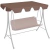 Reservtak för hammock brun vidaXL 150/130 x 105/70 cm – miniatyr 1