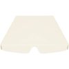 Reservtak för hammock gräddvit vidaXL 150/130 x 105/70 cm – miniatyr 4