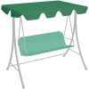 Reservtak för hammock grön vidaXL 188/168 x 145/110 cm – miniatyr 1