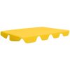 Reservtak för hammock gul vidaXL 150/130 x 105/70 cm – miniatyr 2