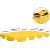 Reservtak för hammock gul vidaXL 150/130 x 105/70 cm – miniatyr 7
