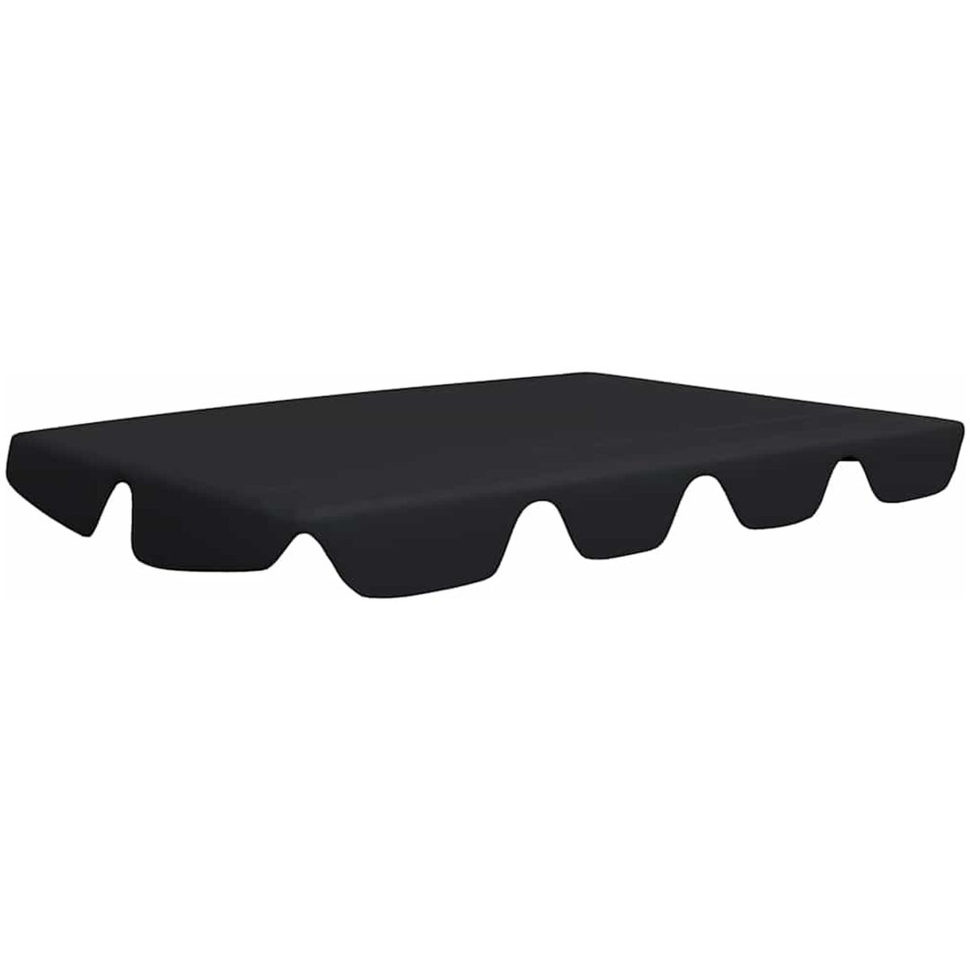 Reservtak för hammock svart vidaXL 150/130 x 105/70 cm – bild 2