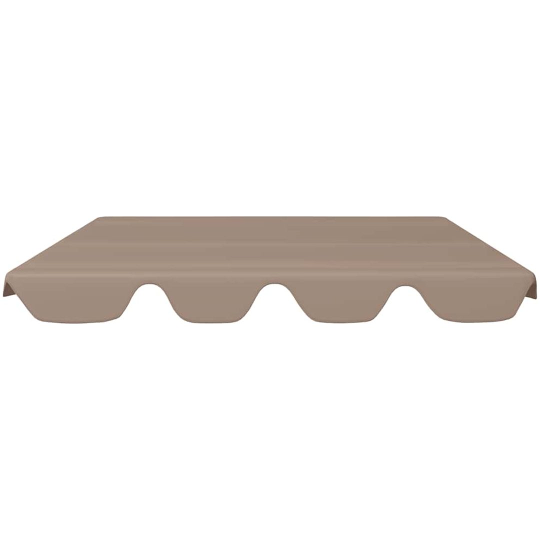 Reservtak för hammock taupe vidaXL 188/168 x 145/110 cm – bild 3