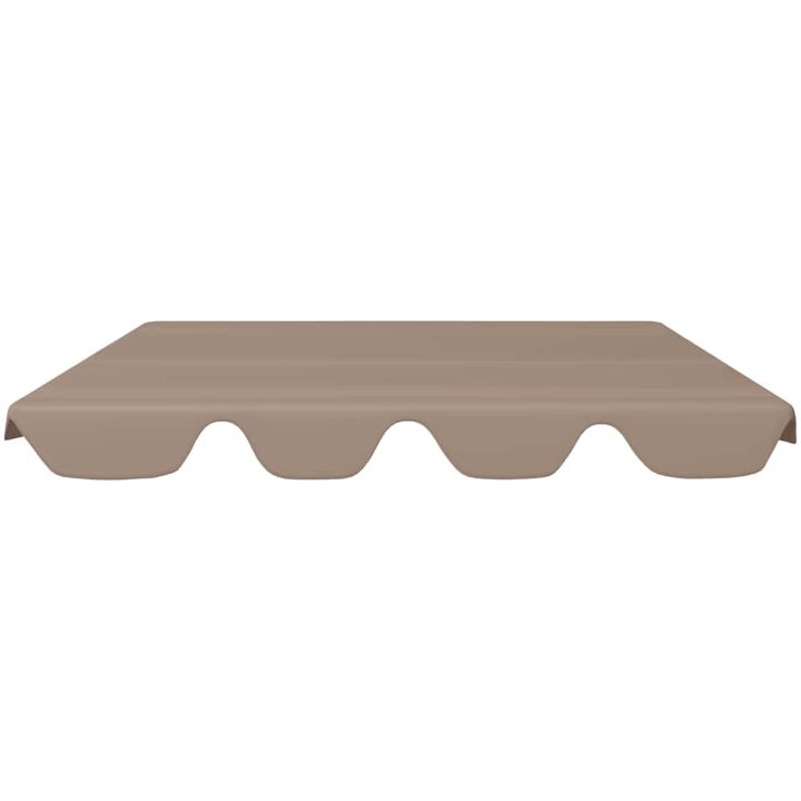 Reservtak för hammock taupe vidaXL 188/168 x 145/110 cm – bild 3