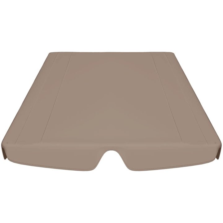 Reservtak för hammock taupe vidaXL 188/168 x 145/110 cm – bild 4