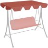 Reservtak för hammock terrakotta vidaXL 150/130 x 105/70 cm – miniatyr 1