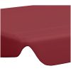 Reservtak för hammock vinröd vidaXL 150/130 x 105/70 cm – miniatyr 5