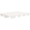 Reservtak för hammock vit vidaXL 150/130 x 105/70 cm – miniatyr 2