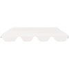 Reservtak för hammock vit vidaXL 150/130 x 105/70 cm – miniatyr 3
