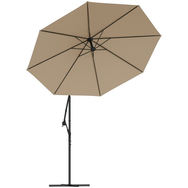 Reservtyg för frihängande parasoll taupe vidaXL 300 cm – bild 6