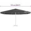 Reservtyg för parasoll antracit 500 cm vidaXL Φ 500 cm – miniatyr 5
