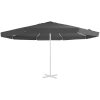 Reservtyg för parasoll antracit 500 cm vidaXL Φ 500 cm – miniatyr 1