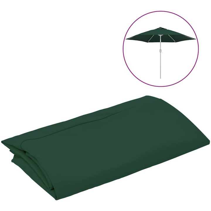 Reservtyg för parasoll grön 300 cm vidaXL – bild 2