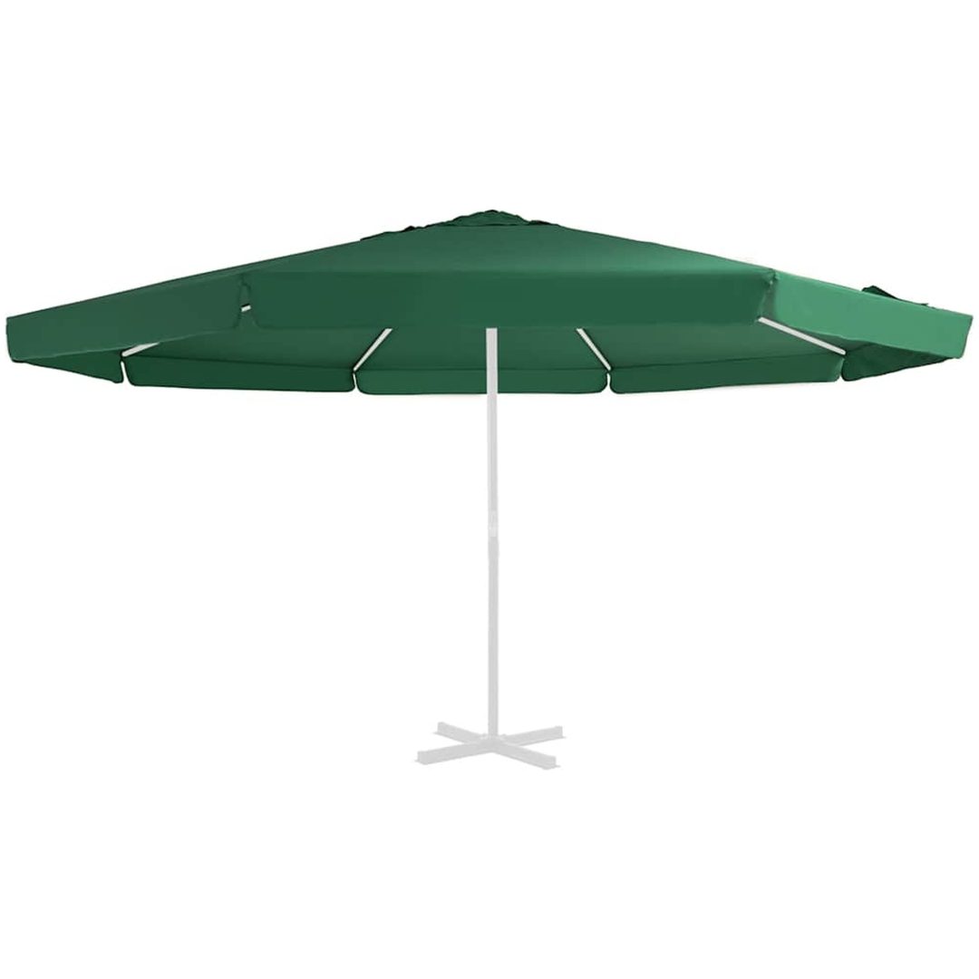 Reservtyg för parasoll grön 500 cm vidaXL Φ 500 cm – bild 2