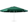 Reservtyg för parasoll grön 600 cm vidaXL Φ 600 cm – miniatyr 3