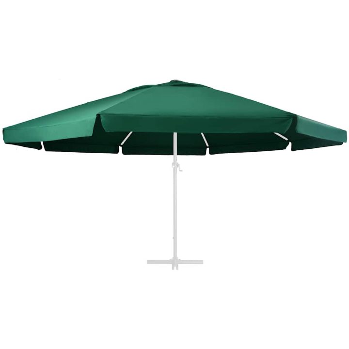 Reservtyg för parasoll grön 600 cm vidaXL Φ 600 cm – bild 3