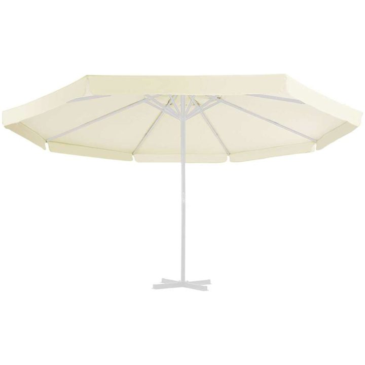 Reservtyg för parasoll sandfärgat 500 cm vidaXL Φ 500 cm – bild 2