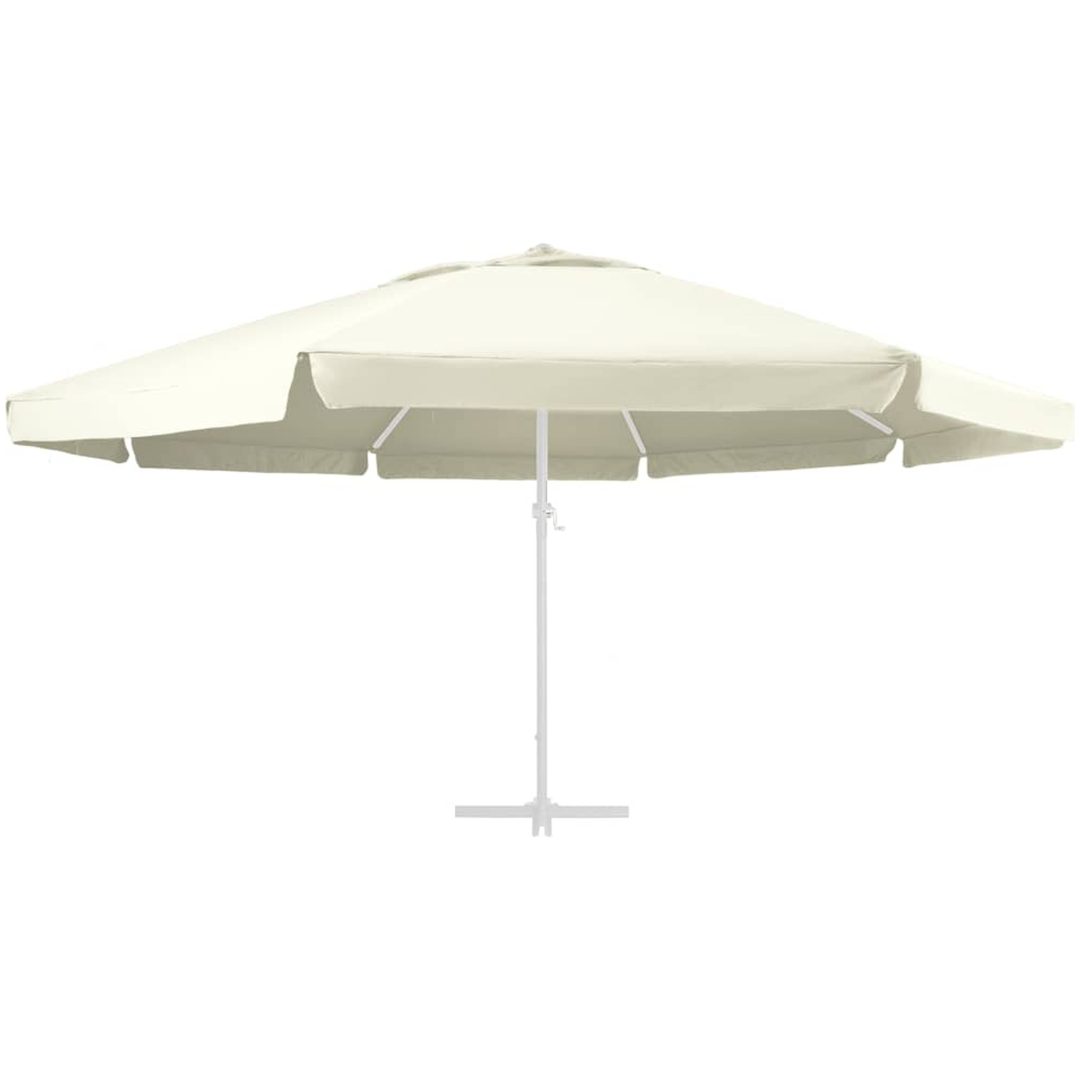Reservtyg för parasoll sandfärgat 600 cm vidaXL Φ 600 cm – bild 3