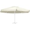 Reservtyg för parasoll sandfärgat 600 cm vidaXL Φ 600 cm – miniatyr 1