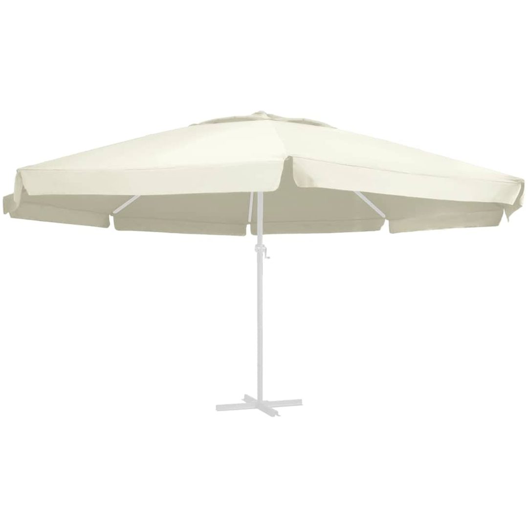 Reservtyg för parasoll sandfärgat 600 cm vidaXL Φ 600 cm