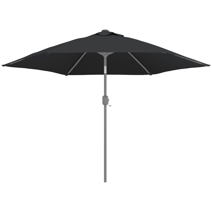 Reservtyg för parasoll svart 300 cm vidaXL – bild 4
