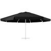 Reservtyg för parasoll svart 600 cm vidaXL Φ 600 cm – miniatyr 3