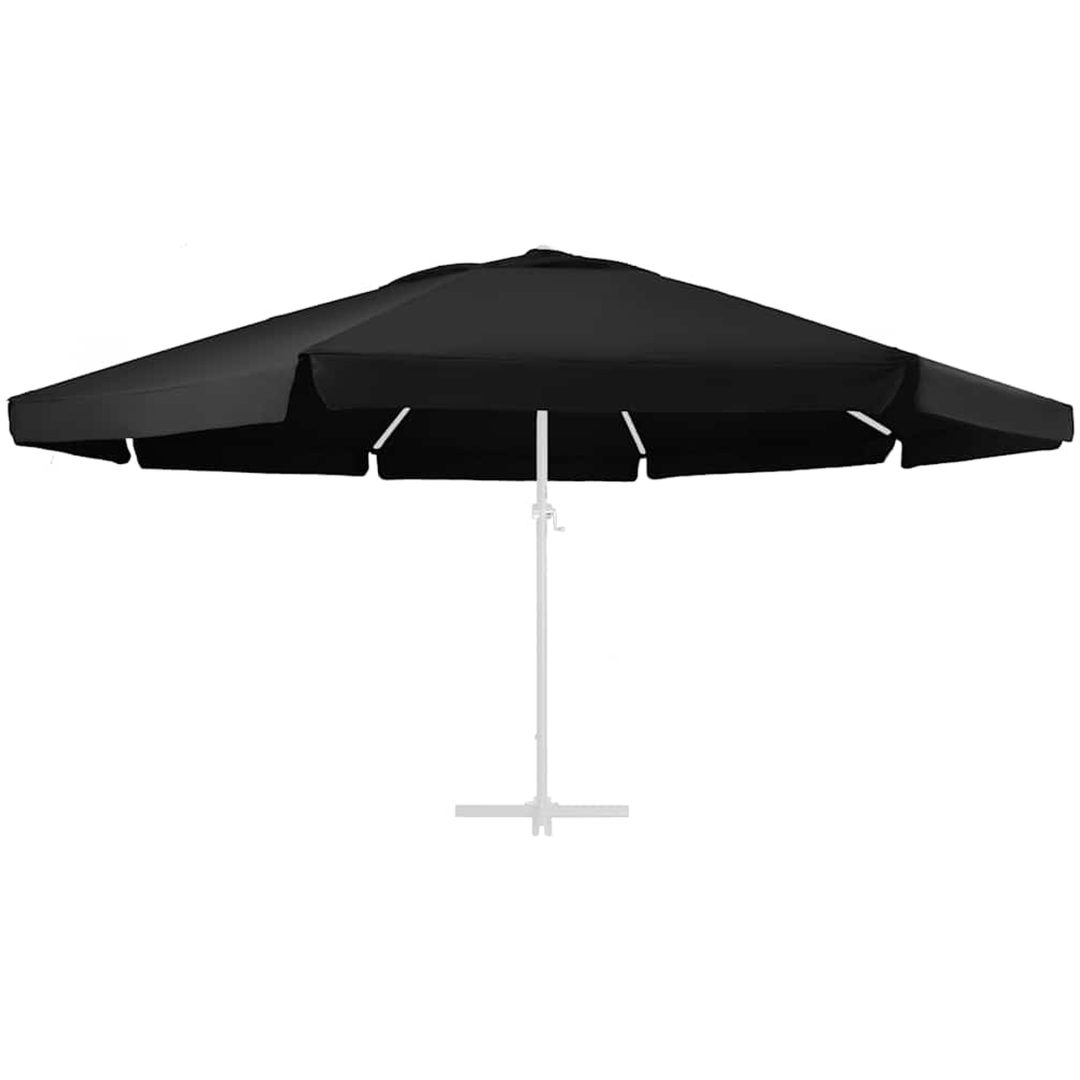 Reservtyg för parasoll svart 600 cm vidaXL Φ 600 cm – bild 3