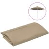 Reservtyg för parasoll taupe 300 cm vidaXL – miniatyr 2
