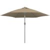 Reservtyg för parasoll taupe 300 cm vidaXL – miniatyr 4