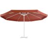 Reservtyg för parasoll terrakotta 500 cm vidaXL Φ 500 cm – miniatyr 2