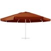 Reservtyg för parasoll terrakotta 610 cm vidaXL Φ 610 cm – miniatyr 3