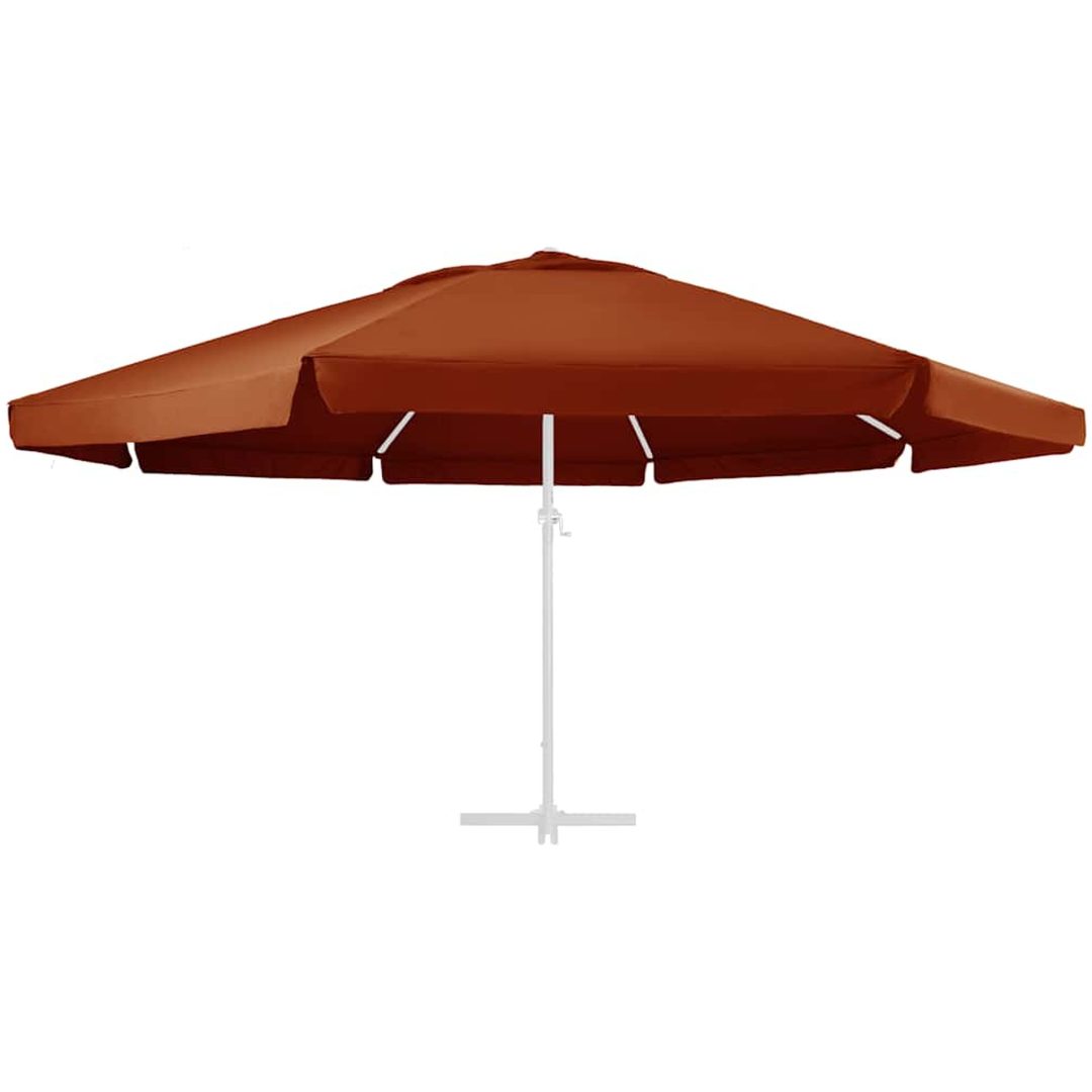 Reservtyg för parasoll terrakotta 610 cm vidaXL Φ 610 cm – bild 3