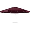 Reservtyg för parasoll vinröd 610 cm vidaXL Φ 610 cm – miniatyr 2