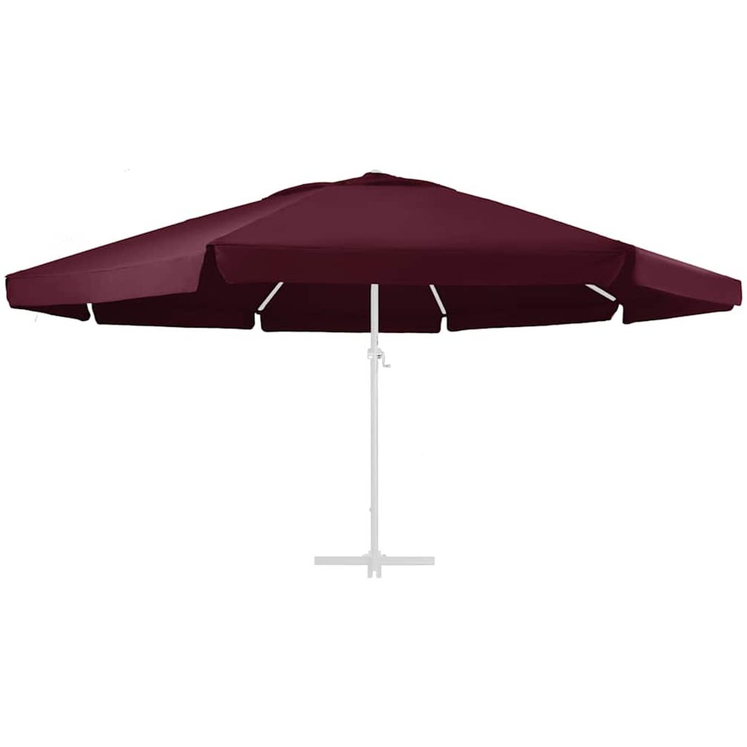Reservtyg för parasoll vinröd 610 cm vidaXL Φ 610 cm – bild 2