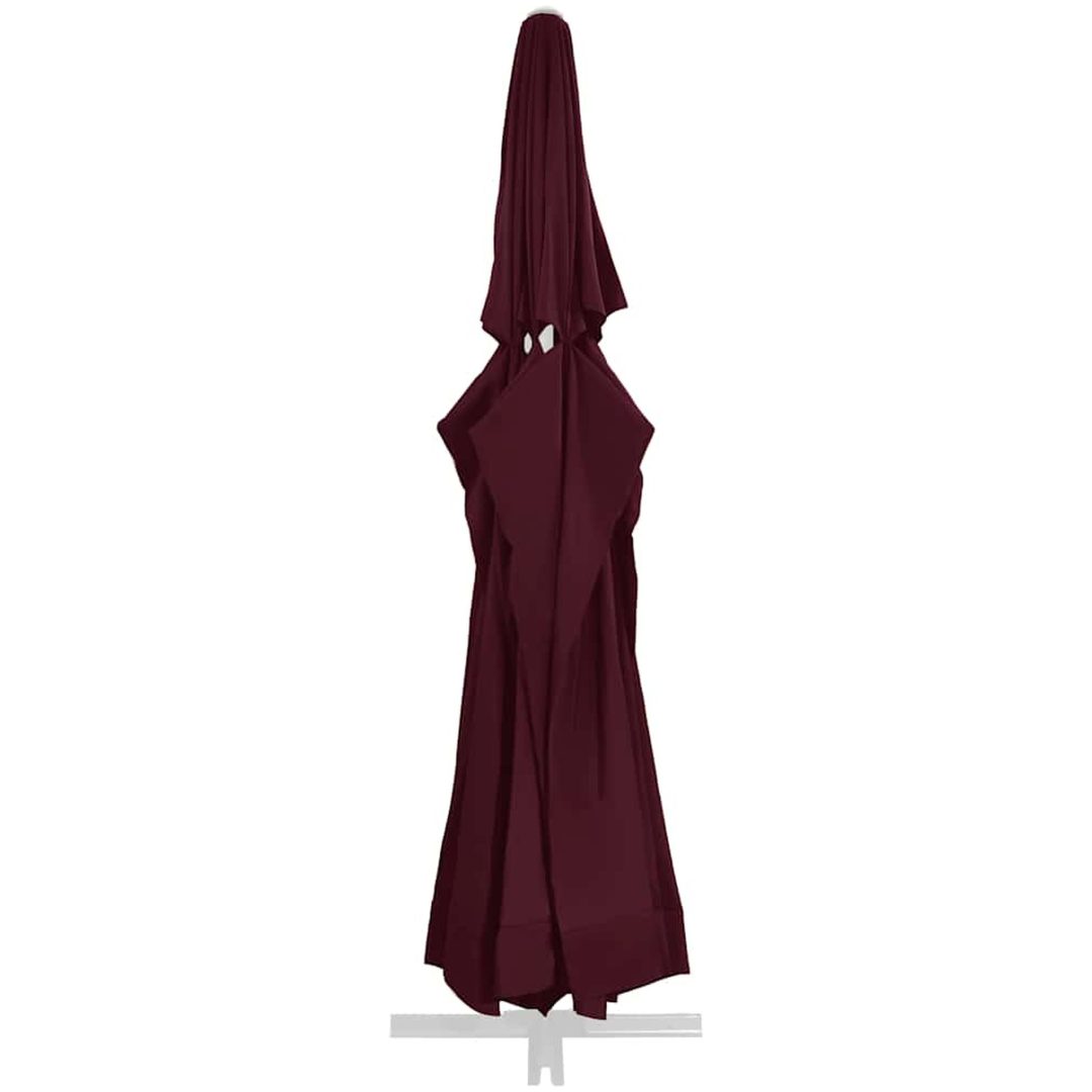 Reservtyg för parasoll vinröd 610 cm vidaXL Φ 610 cm – bild 4