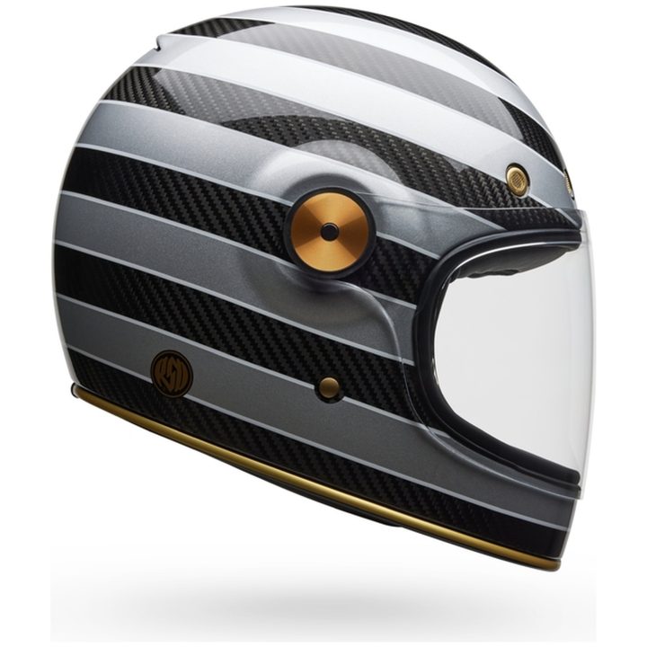 Retrohjälm Bullitt Gt Carbon Rsd Temple Glans Svart/silver BELL s – bild 2