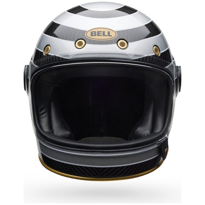 Retrohjälm Bullitt Gt Carbon Rsd Temple Glans Svart/silver BELL s – bild 3