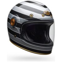 Retrohjälm Bullitt Gt Carbon Rsd Temple Glans Svart/silver BELL