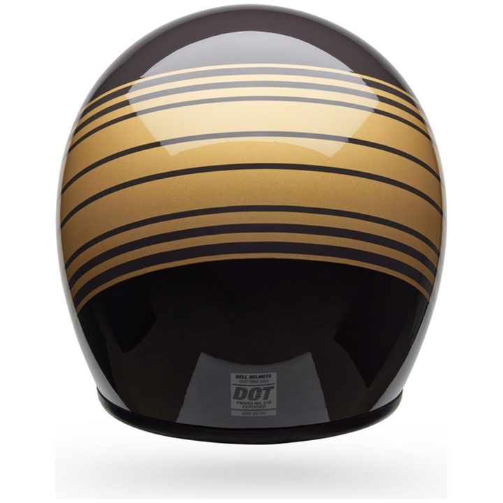 Retrohjälm Custom 500 Edge Glans Brun/guld BELL s – bild 4