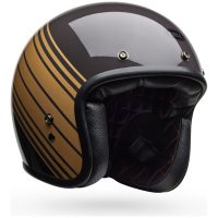 Retrohjälm Custom 500 Edge Glans Brun/guld BELL