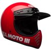 Retrohjälm Moto-3 Classic Glans Röd BELL s – miniatyr 8