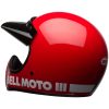 Retrohjälm Moto-3 Classic Glans Röd BELL s – miniatyr 7