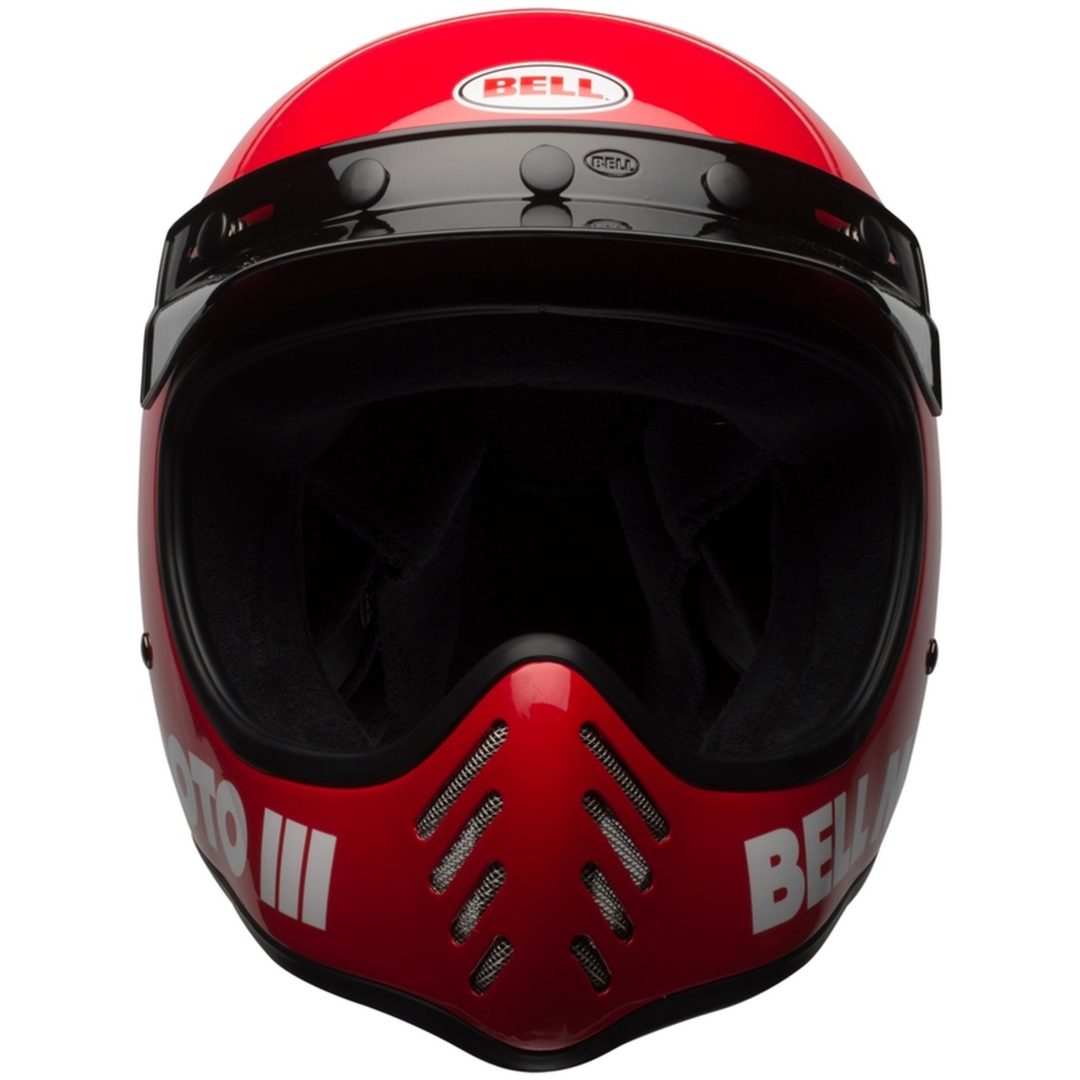 Retrohjälm Moto-3 Classic Glans Röd BELL s – bild 3