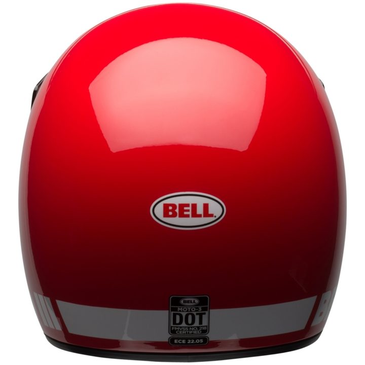 Retrohjälm Moto-3 Classic Glans Röd BELL s – bild 2