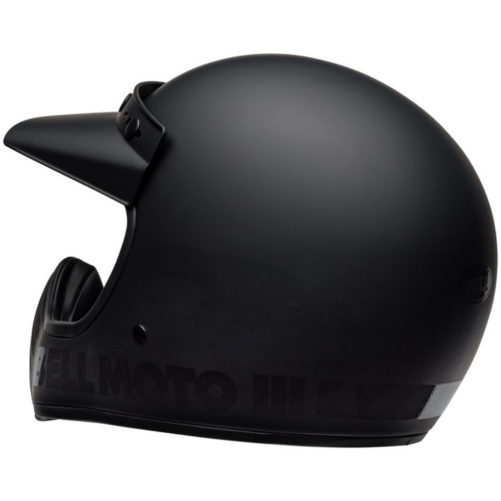 Retrohjälm Moto-3 Classic Matt Glans Svart BELL s – bild 8